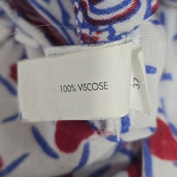 Poupette St Barth Kim White/Red Short Romper Jumpsuit Size‎ 1/Small - Picture 10 of 10